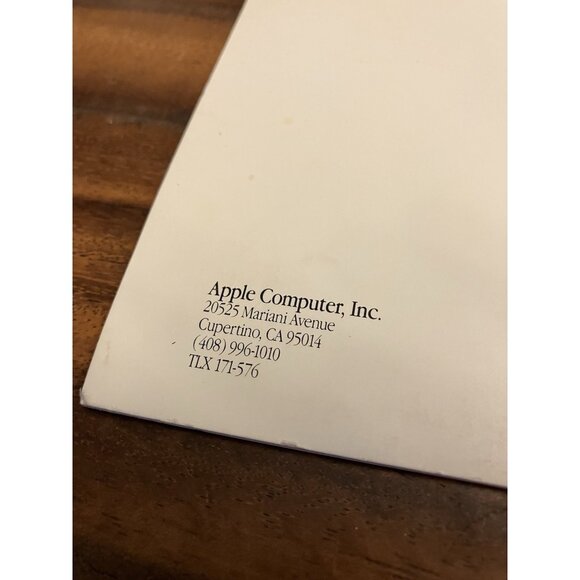 1986 Vintage Apple 2 Mouse Desk 2.0 User’s Manual - Picture 6 of 11